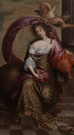 Allegorical Portrait of a Lady as Fortune by Henri Gascar