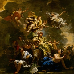 Allegory of Prudence by Luca Giordano