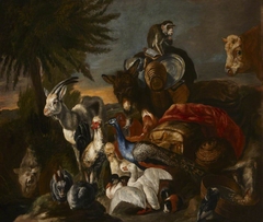 An Animal Scene by attributed to Pieter Boel