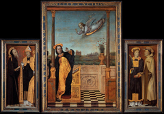 Annunciation Triptych by Carlo Braccesco