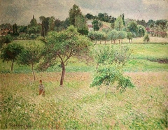 Apple Trees at Éragny by Camille Pissarro