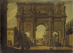 Arch of Constantine by Viviano Codazzi