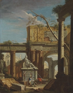 Architekturcapriccio by Marco Ricci