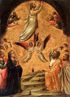 Ascension of Christ by Guariento di Arpo