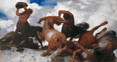 Battle of the Centaurs by Arnold Böcklin