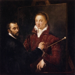 Bernardino Campi Painting Sofonisba Anguissola by Sofonisba Anguissola