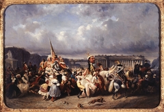 Carnaval place de la Concorde by Ernest Seigneurgens