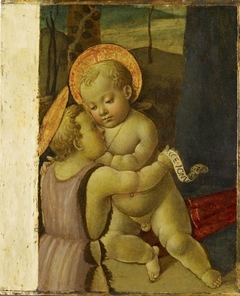 Christ and Saint John (a fragment) by Anonymous