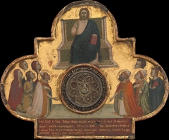 Christ Enthroned with Saints by Bernardo Daddi