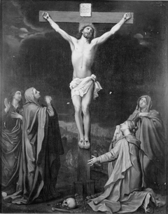 Christ on the Cross by Agostino Carracci