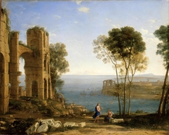 Coast View with Apollo and the Cumaean Sibyl by Claude Lorrain