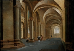 Das nördliche Seitenschiff der St. Marienkirche zu Utrecht by Pieter Jansz Saenredam