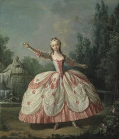 Die Tänzerin Marianne Cochois (zugeschrieben) by Antoine Pesne