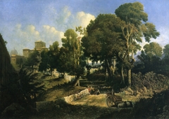 Effect near Noon Along the Appian Way by George Loring Brown