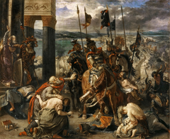 Entry of the Crusaders in Constantinople by Eugène Delacroix