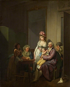 Family in an Interior by Louis-Léopold Boilly