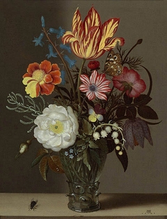 Flowers in a Rummer with a Tulip at the Top by Ambrosius Bosschaert