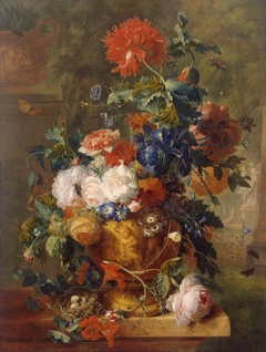 Flowers by Jan van Huysum