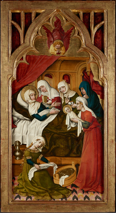 Geburt Mariens by Master of Schloss Lichtenstein