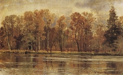 Golden Autumn by Ivan Shishkin