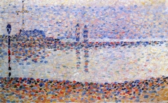 Gravelines Channel by Georges Seurat