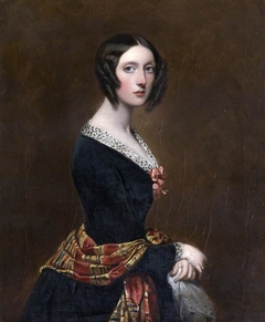 Harriet Parker, Countess of Morley (1809-1897) by Richard Buckner