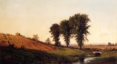 Haying by Alfred Thompson Bricher