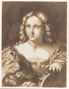 Heilige Catharina by Jan de Bisschop