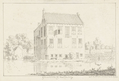 Het Huis Gerestein, bij Woudenberg by Abraham de Haen II