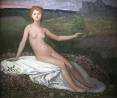 Hope by Pierre Puvis de Chavannes