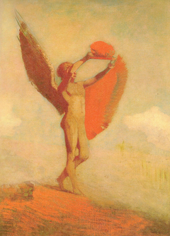 Icarus by Odilon Redon