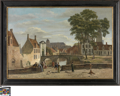 Ingang van het Begijnhof in Brugge by Anonymous