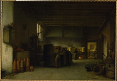 Interieur van de suikerfabriek "De Granaatappel" by Hendrik Jacobus Scholten