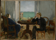 Interior at Arcachon by Edouard Manet