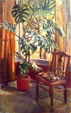 INTERIOR WITH PLANT by Papoulia Smaragda