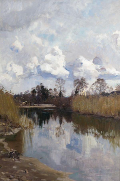 Isar-Wasser by Leopold Otto Strützel