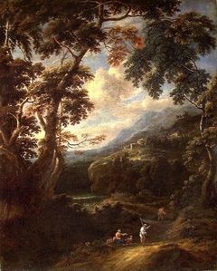 Italian Landscape by Adriaen Frans Boudewyns