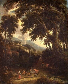 Italian Landscape by Adriaen Frans Boudewyns