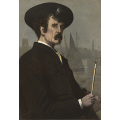 J. A. M. Whistler by Walter Greaves