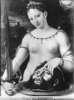 Judith mit dem Haupt des Holofernes (Nachfolger) by Anonymous