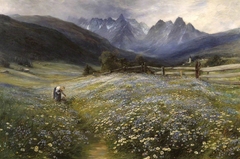 June in the Austrian Tyrol by John MacWhirter