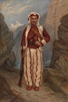 Kurd Man by Antonio Zeno Shindler