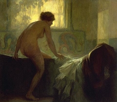 La Femme au Bain by C F Goldie