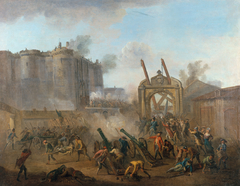 La prise de la Bastille, le 14 juillet 1789 by Jean-Baptiste Lallemand