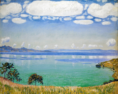 Lake Geneva from Chexbres by Ferdinand Hodler