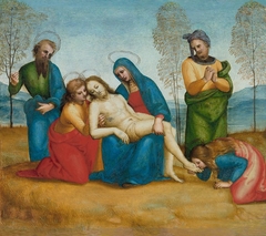 Lamentation over the Dead Christ by Raphael