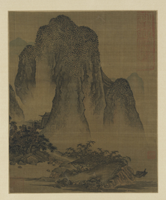 Landscape in the Style of Fan Kuan by Anonymous