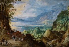 Landscape of the Ocean and the Sea by Joos de Momper the Younger