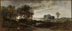 Landscape of the Oder River by Adolf Dressler