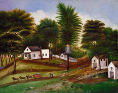 Landscape (possibly of Staten Island, New York) by Unidentified